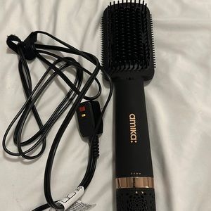 Amika Double Agent 2-in-1 Straightening Blow Dryer Brush